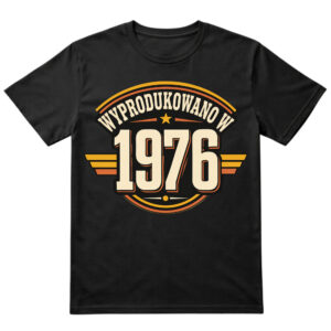 Koszulka męska wyprodukowano w 1976